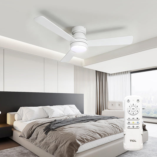 TCL 36/42/46 in. Low-Profile Ceiling Fan with Light